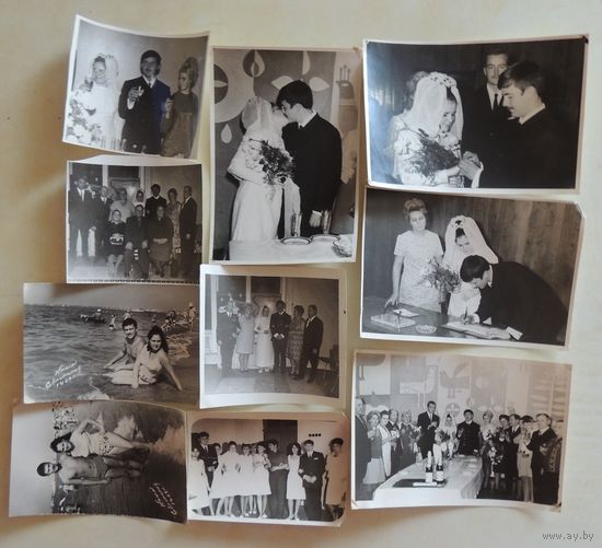 Фото свадебные и путешествие, 1969 г.