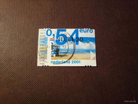 Нидерланды 2001 г.Введение евро ./40а/