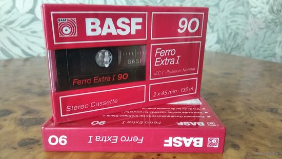 Кассеты новые BASF FERRO EXTRA-90 (80-E)