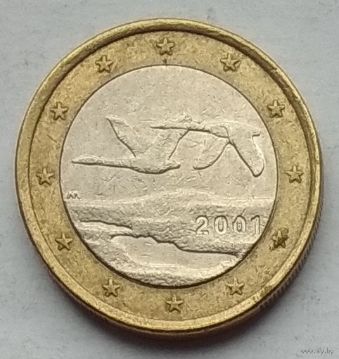 Финляндия 1 евро 2001 г.
