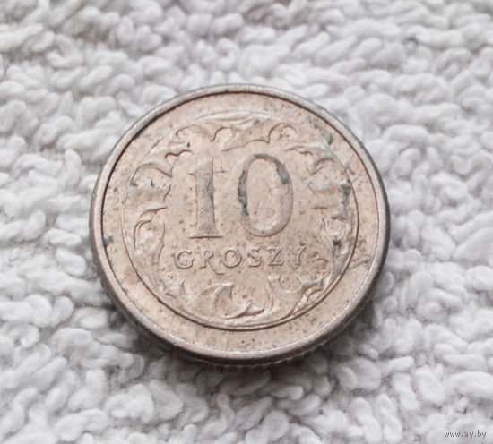 10 грошей 1992 Польша #10