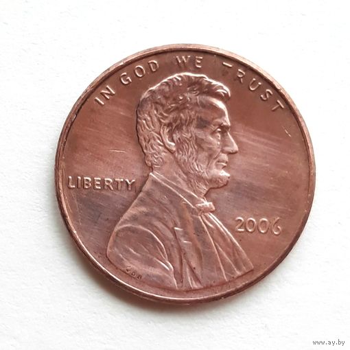 США. 1 цент 2006 г.