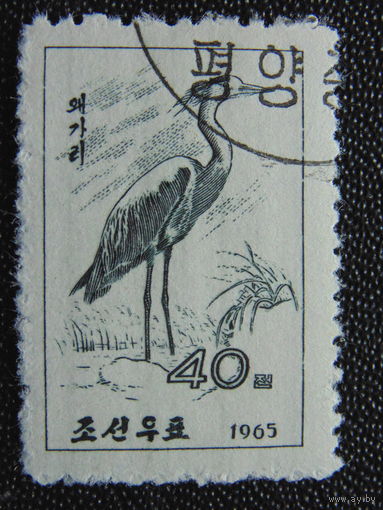 Корея 1965 г. Птицы.