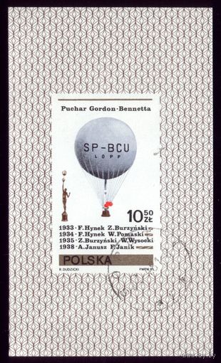 Блок 1981 год Польша Воздушный шар 85