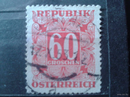 Австрия 1950 Доплатная марка 60 грошей
