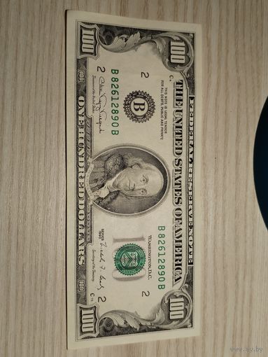 100 долларов 1990
