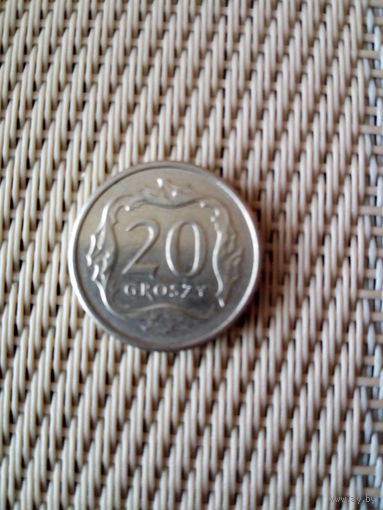 20 грошей 2013г Польша