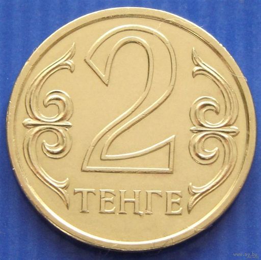 Казахстан. 2 тенге 2005 года  KM#64