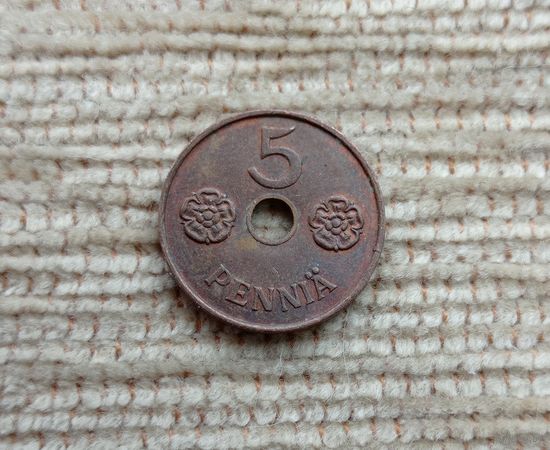 Werty71 Финляндия 5 пенни 1941