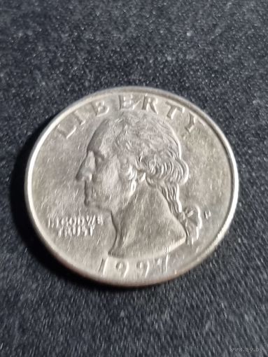 США 25 центов 1997  P