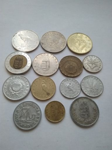 Монеты Венгрии.