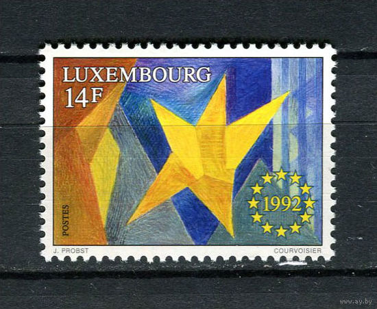 Люксембург - 1992 - Единый европейский рынок - [Mi. 1305] - полная серия - 1 марка. MNH.  (Лот 216AG)