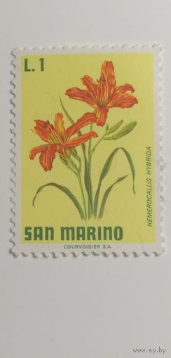 Сан Марино 1971. Цветы