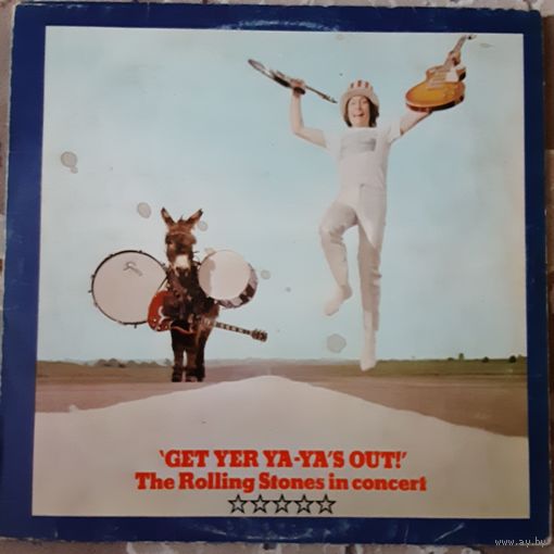 THE ROLLING STONES - 1970 - 'GET YER YA-YA'S OUT!' THE ROLLING STONES IN CONCERT (GERMANY) LP