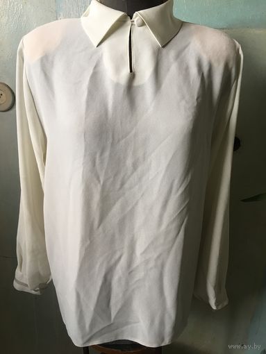 Блуза белая молочная 46-48
