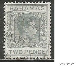 Багамы. Король Георг VI. 1938г. Mi#107.