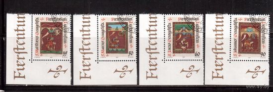 Лихтенштейн-1987(Мих.930-933)  гаш. , Религия, Рождество