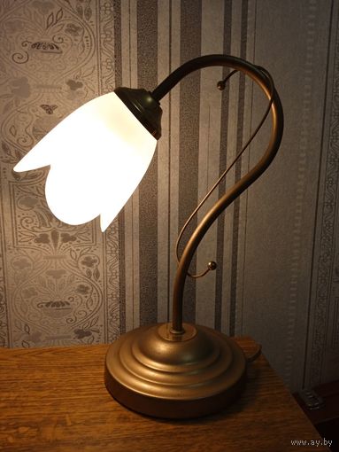 Настольная лампа Тюльпан, СССР.