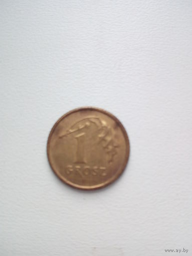 1 грош 2007г Польша