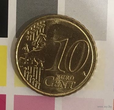 Австрия 10 евроцентов 2015