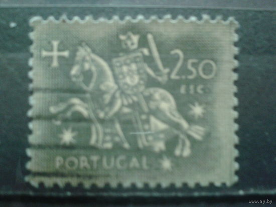 Португалия 1953 Стандарт, рыцарь 2,5 эскудо