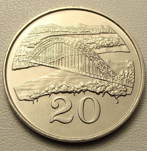 Зимбабве. 20 центов 1983 год  KM#4