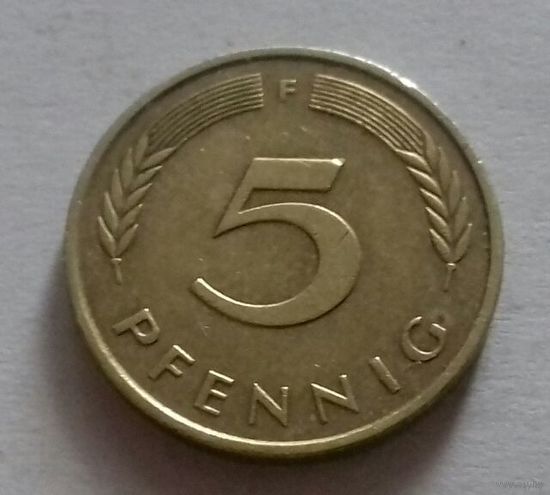 5 пфеннигов, Германия 1991 F