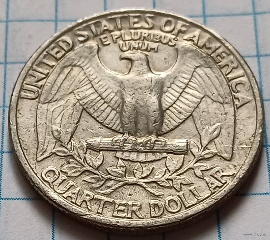 США 1/4 доллара, 1981     P    ( 2-10-5 )