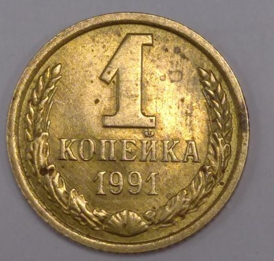 1 копейка 1991 М СССР. Возможен обмен
