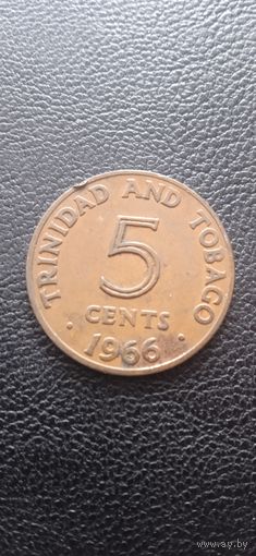 Тринидад и Тобаго 5 центов 1966 г.