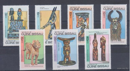 [302] Гвинея-Бисау 1984. Культура Африки.Искусство.