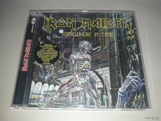 Iron Maiden-Somwhere in Time 1986 EU+multimedia. Обмен возможен