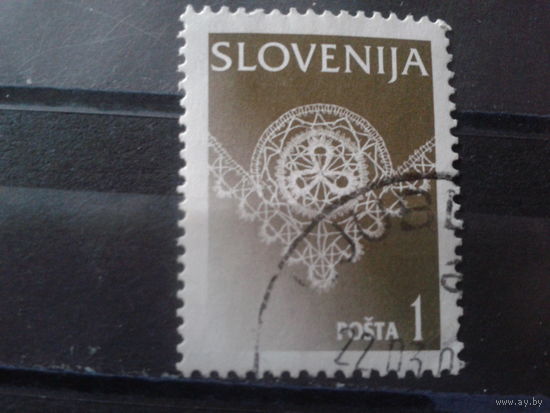 Словения 1996 Стандарт, кружева