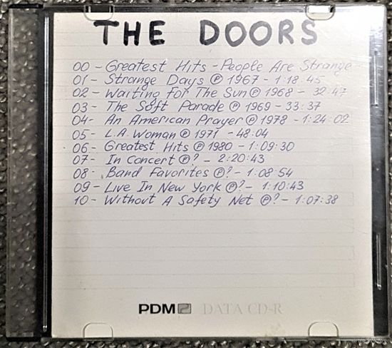 CD MP3 дискография The DOORS - 1 CD