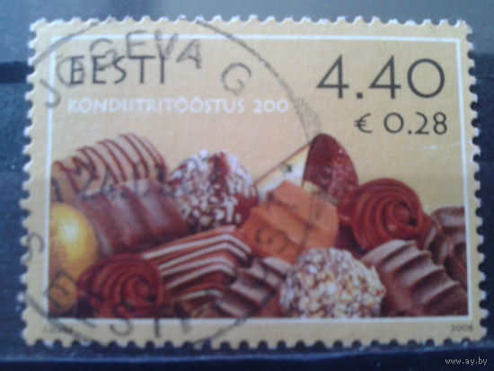 Эстония 2006 Гастрономия: конфеты, сладости