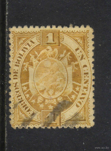 Боливия 1894 Герб Стандарт #38 II