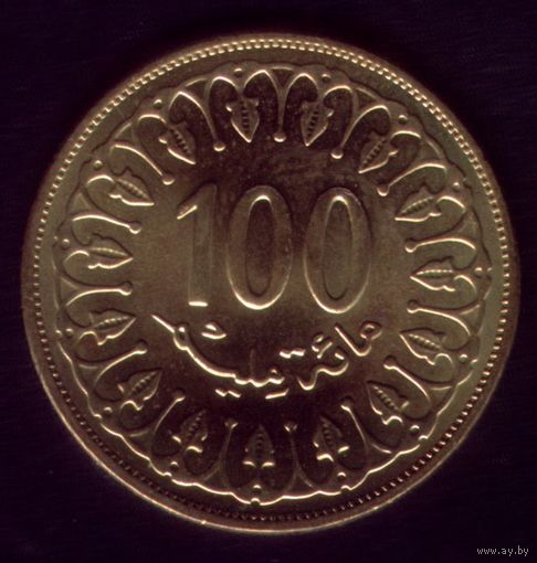 100 миллим 2011 год Тунис