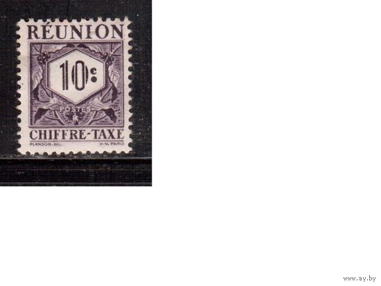 Реюньон-1947, Французские колонии,(Мих.26) * , Стандарт, Служебные марки