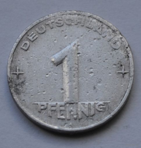 Германия-ГДР,1 пфенниг 1953 г. А
