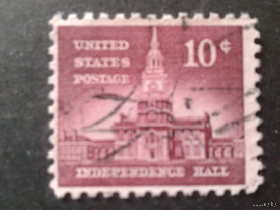 США 1956 здание Независимости в Филадельфии