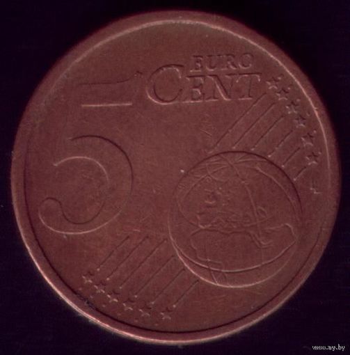 5 евроцентов 2002 год Германия G