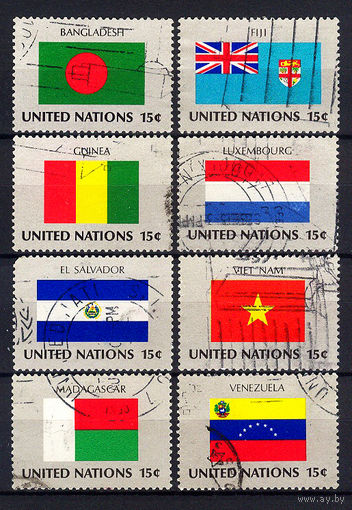 1980 ООН. Флаги