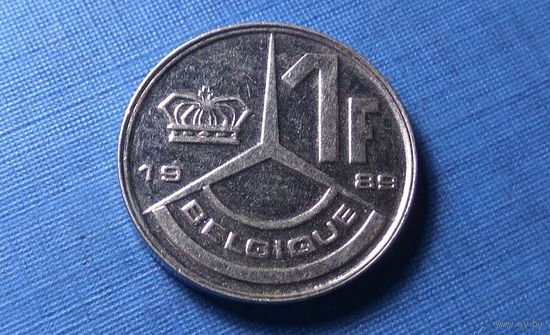 1 франк 1989 BELGIQUE. Бельгия.