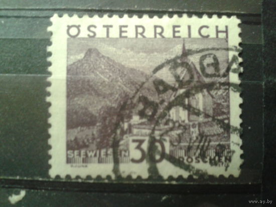 Австрия 1929 Стандарт 30 грошей (большой формат)