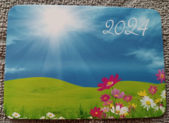 Солнечная поляна. 2024,глянец. Календарик
