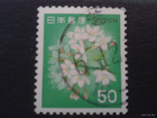 Япония 1980 цветы