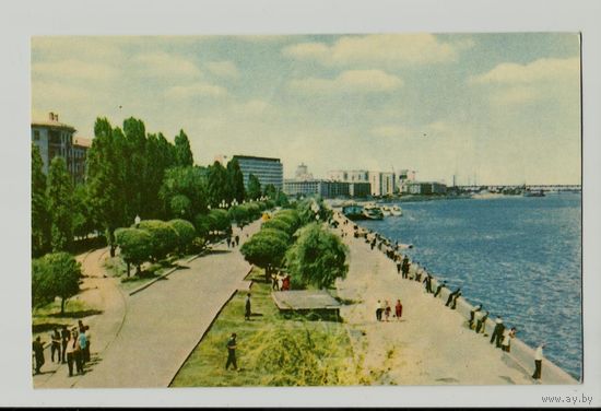 Днепропетровск. Набережная. 1968 г.