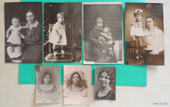 Фото "Этапы взросления: от ребенка до красавицы", (евреи),с 1930 г. и по ..., 7 шт.