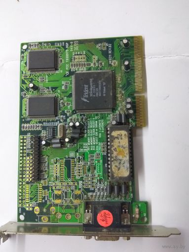 Ретро видеокарта AGP Trident HK9211 Rev.b2