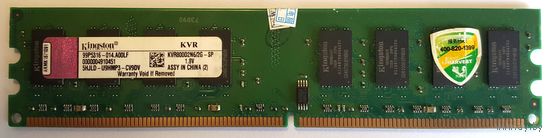 Оперативная память Kingston DDR2, 2Gb, 800 МГц